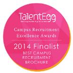 Best Campus Recruitment Brochure Finalist 2014